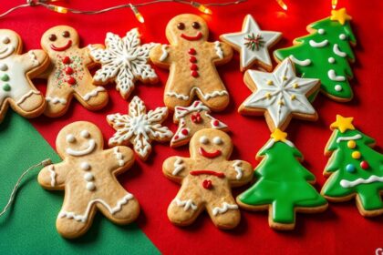 festive holiday cookie designs