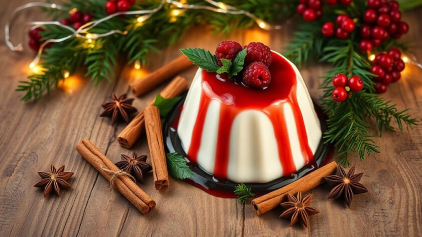 festive italian christmas dessert