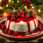 festive italian panna cotta