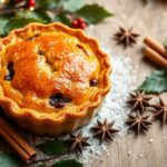 festive traditional mince pie