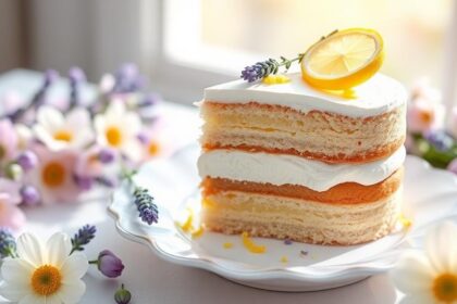 floral lemon lavender delight