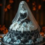 haunting halloween corpse cake