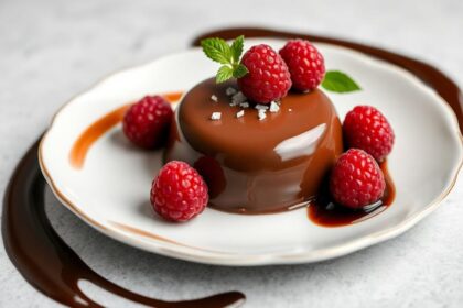 indulgent chocolate dessert treat