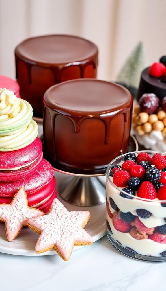 indulgent sweet treats selection