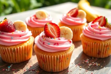 irresistibly fruity cupcake delight