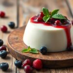 italian creamy panna cotta