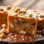 nutty creamy peanut fudge