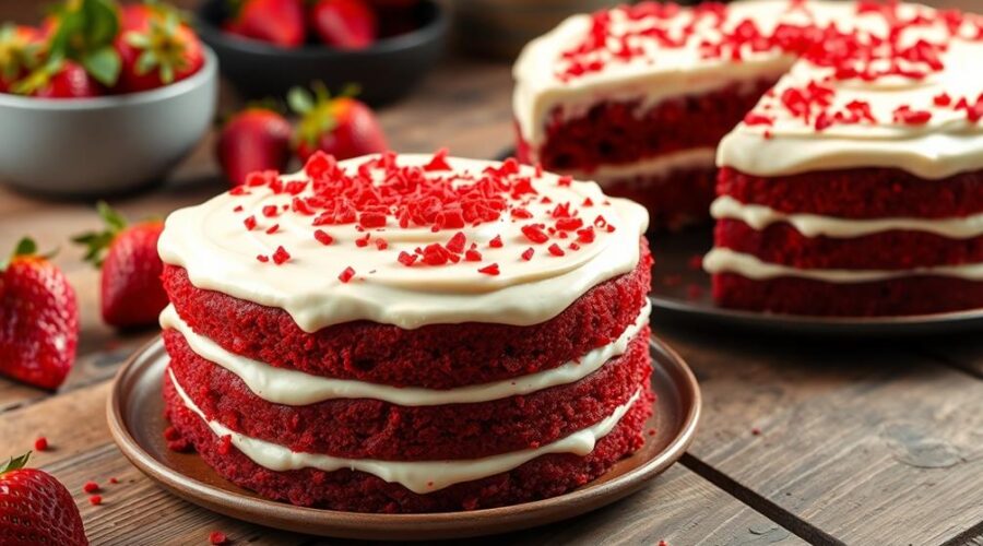 red velvet cake instructions