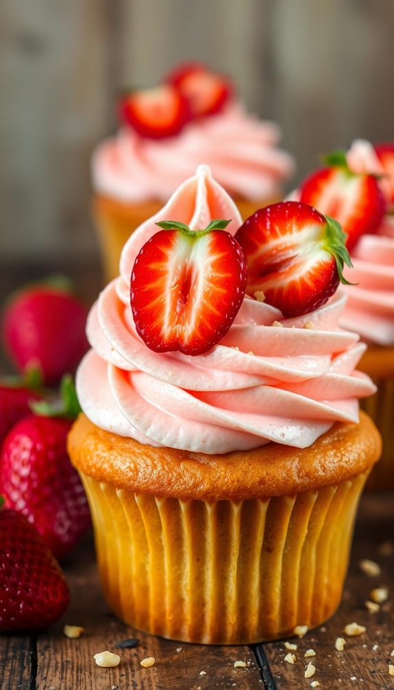 strawberry infused buttercream recipe