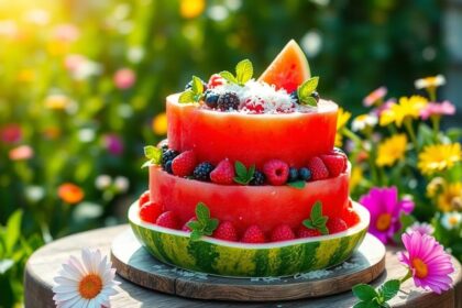 stunning watermelon cake recipe