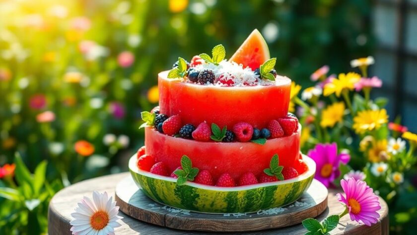 stunning watermelon cake recipe