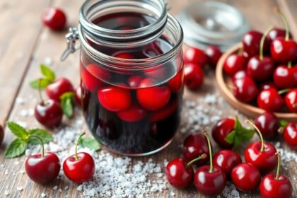 sweet and flavorful cherry liqueur