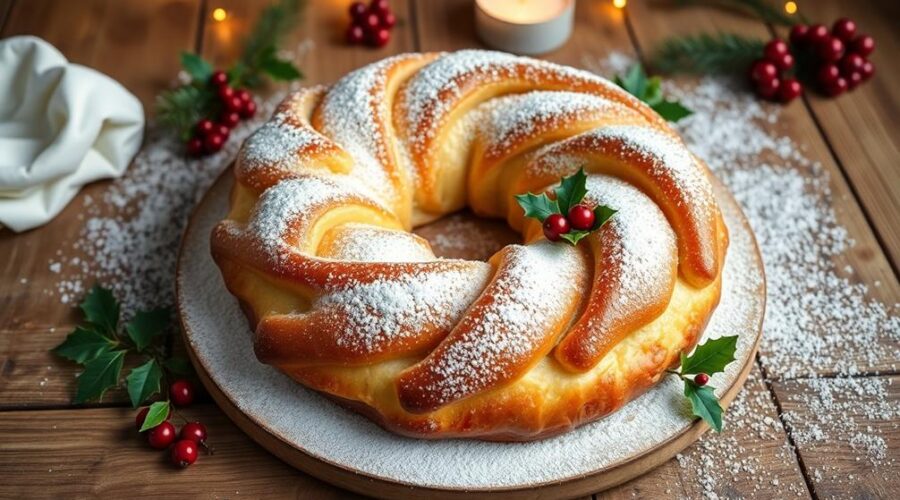 traditional danish christmas pastry