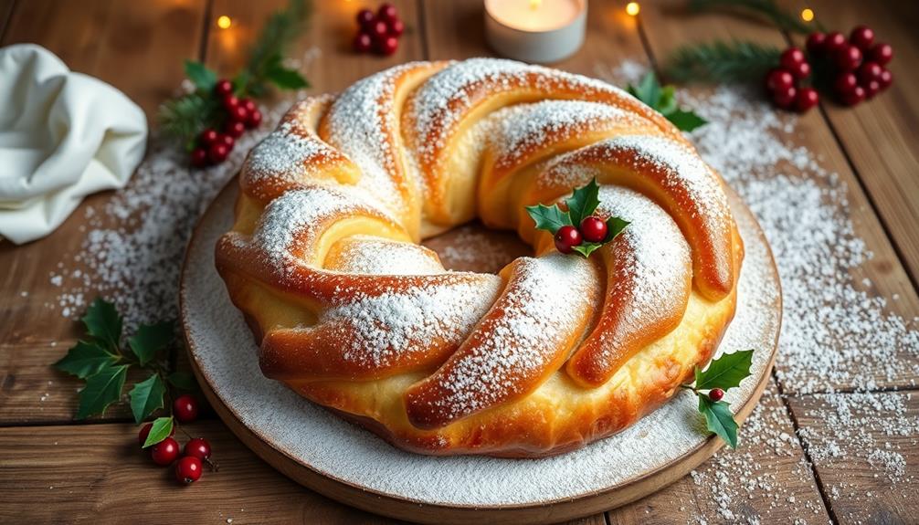 traditional danish christmas pastry