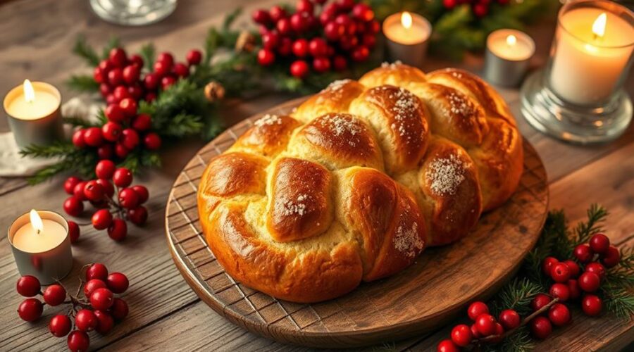 traditional swedish christmas bread