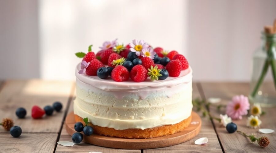 delicious egg free vanilla cake