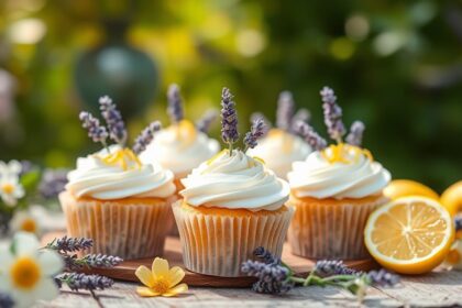 floral springtime cupcake delight