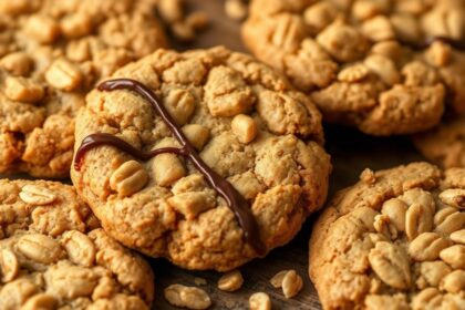 flourless chewy peanut cookies