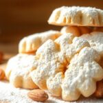 almond shortbread greek cookies