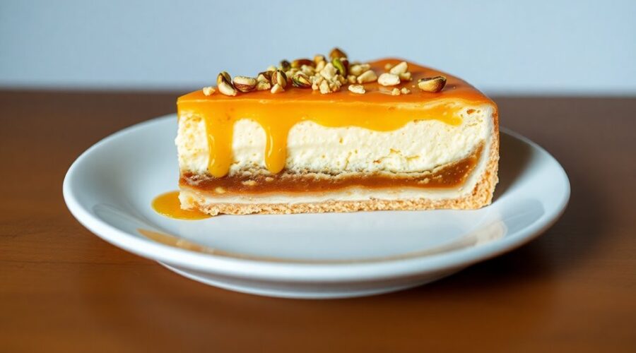 baklava cheesecake dessert fusion