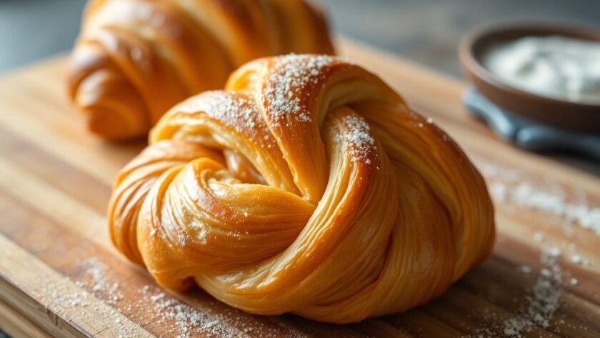 creative twisted croissant recipe