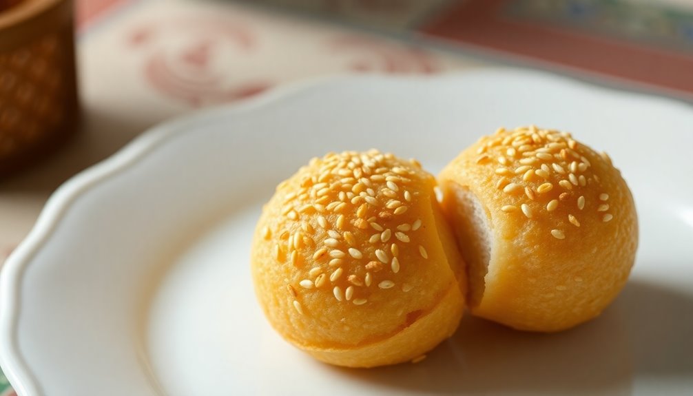 crunchy sweet chinese dessert