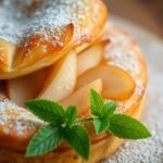 delicate fruity italian dessert