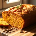 delicious autumn pumpkin bread