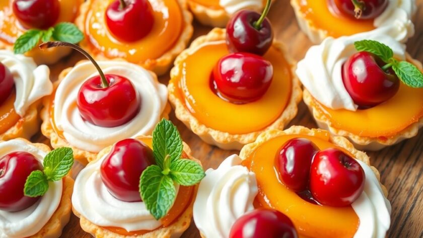 delicious cherry peach desserts