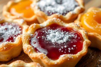 easy puff pastry tarts