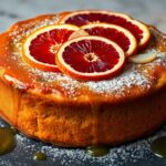 elegant blood orange cake