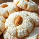 greek almond shortbread cookies