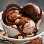 italian ice cream dessert