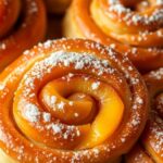 peach infused sweet rolls recipe