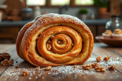 slovenian traditional nut roll