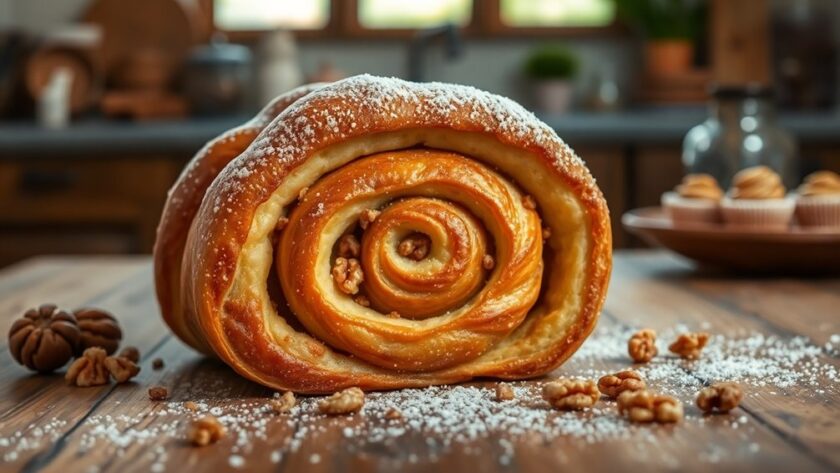 slovenian traditional nut roll