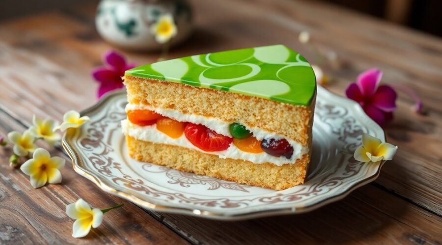 traditional italian cassata cake