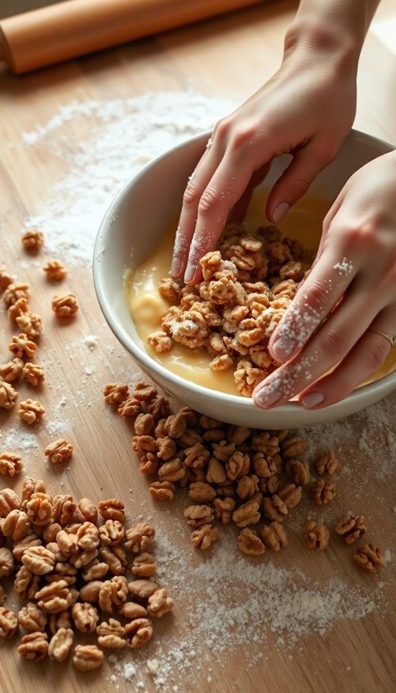 walnut filling preparation steps