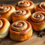 airy flavorful cinnamon rolls