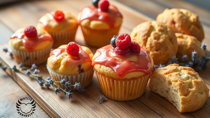 baking muffins versus scones