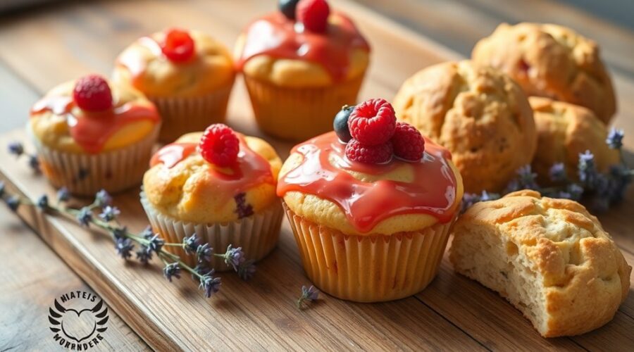 baking muffins versus scones