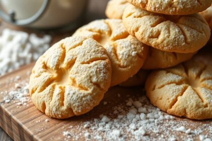 buttery crumbly french cookies