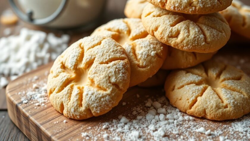 buttery crumbly french cookies