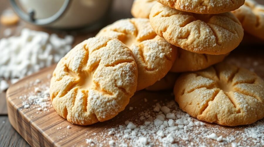 buttery crumbly french cookies