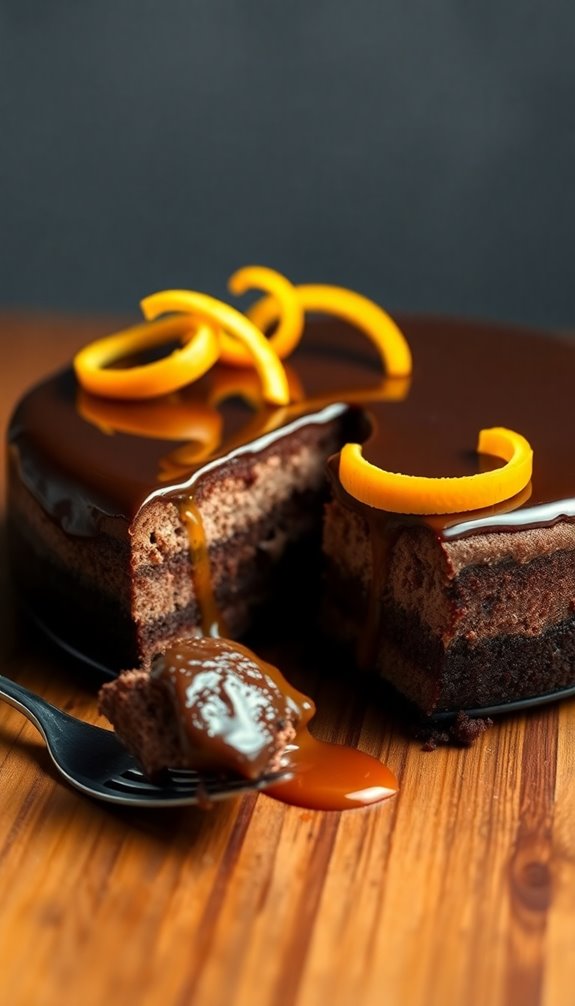 chocolate orange cheesecake recipe