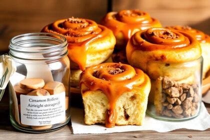 cinnamon rolls storage tips