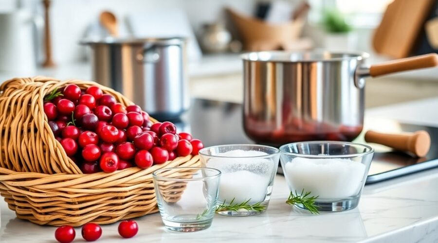 cranberry syrup preparation guide