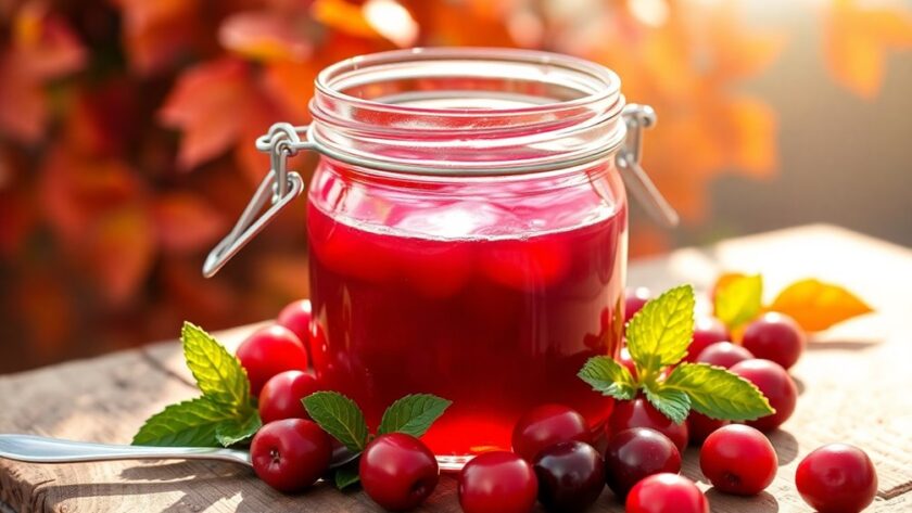 cranberry syrup recipe ideas