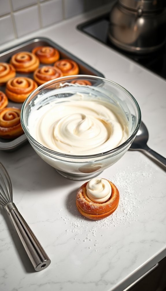 cream cheese frosting preparation