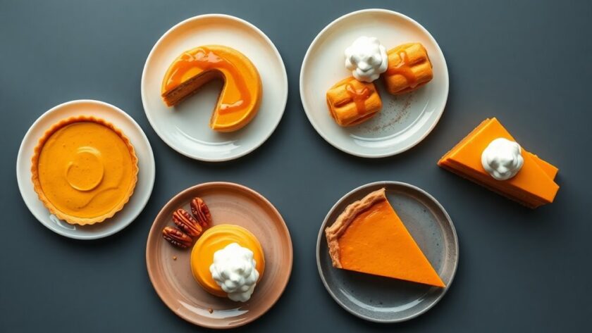 creative pumpkin pastry desserts